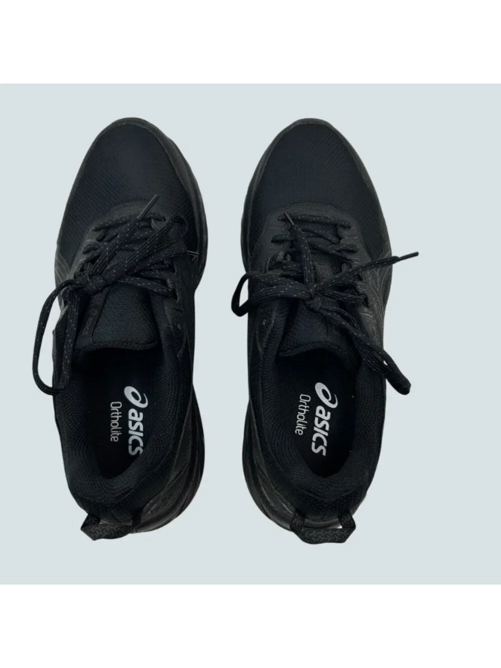 ASICS Gel Venture 9 Extra Wide 4E Men’s Size 9 Triple Black Trail Running Shoes